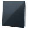 Műanyag zárt előlapos szellőzőrács GP 100 mm FLAT BLACK