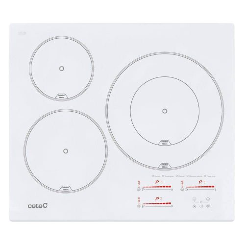 CATA - Beépíthető indukciós főzőlap INSB-6030 WH fehér HOB2HOOD