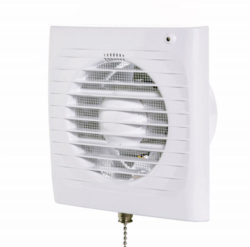 Fürdőszobai  ventilátor húzókapcsolóval 125 ELKE L