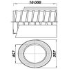 Sonoflex hő és hangszigetelt szellőzőcső NA455 / 10m