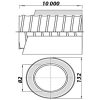 Sonoflex hő és hangszigetelt szellőzőcső NA080 / 10m