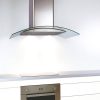 CATA - Páraelszívó GAMMA GLASS 900 GX/E inox LED